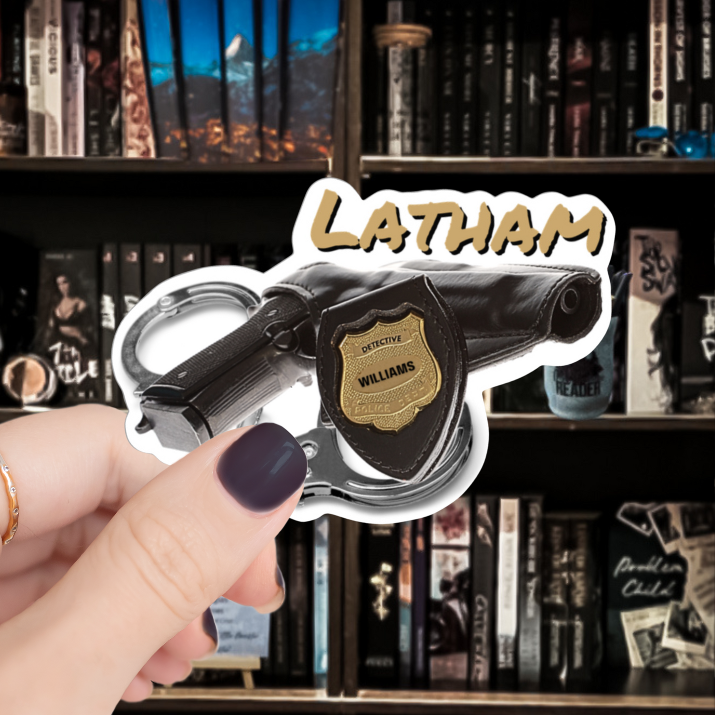 Ember Nicole: Latham Sticker