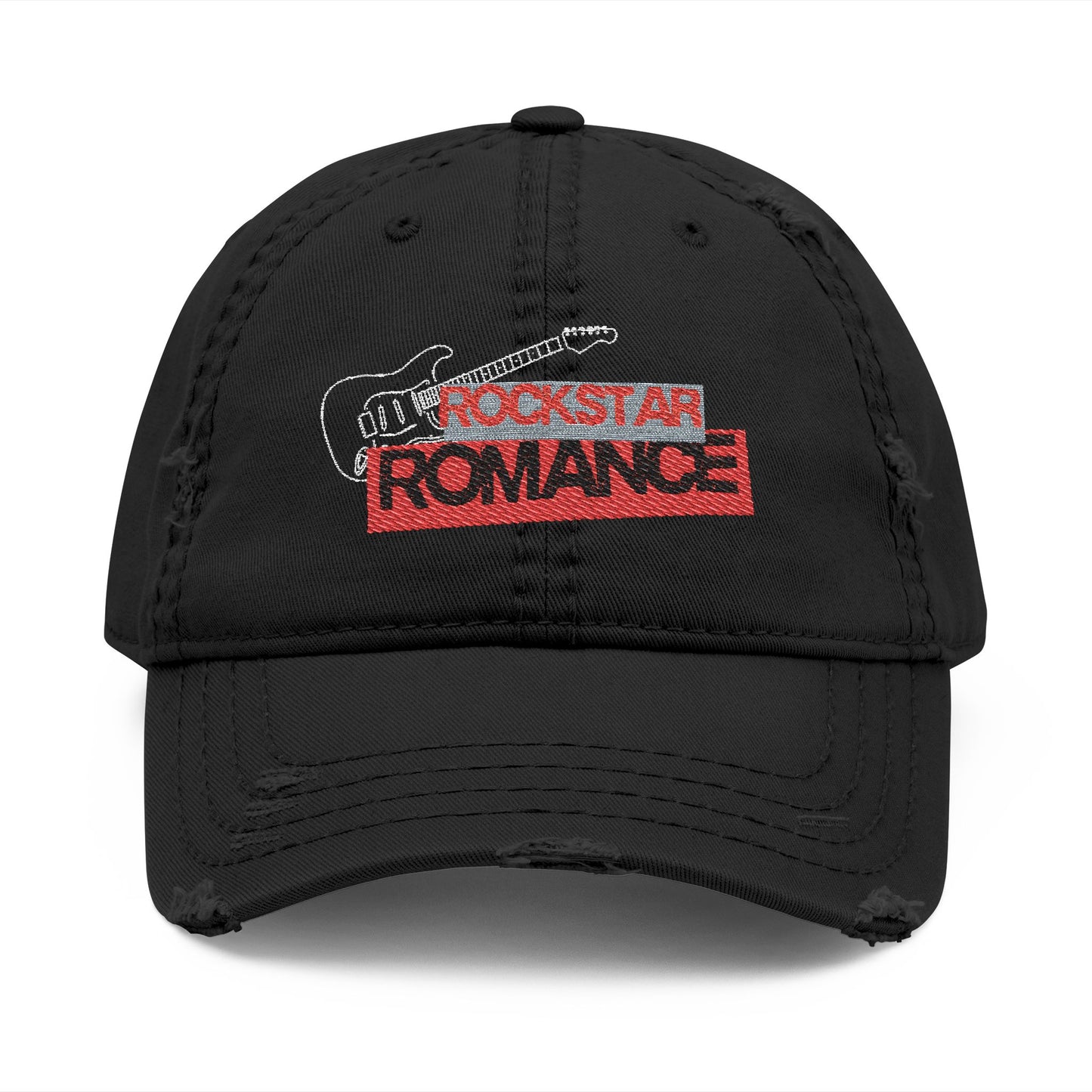 Rockstar romance distressed hat