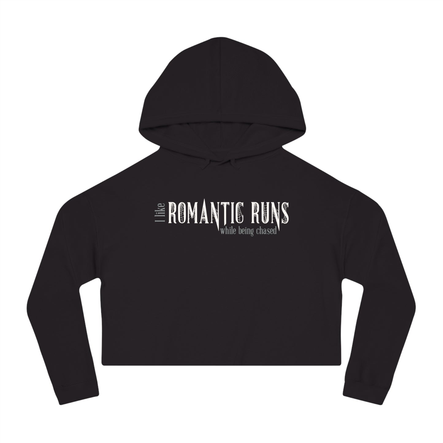 Cropped Romantic Runs hoodie
