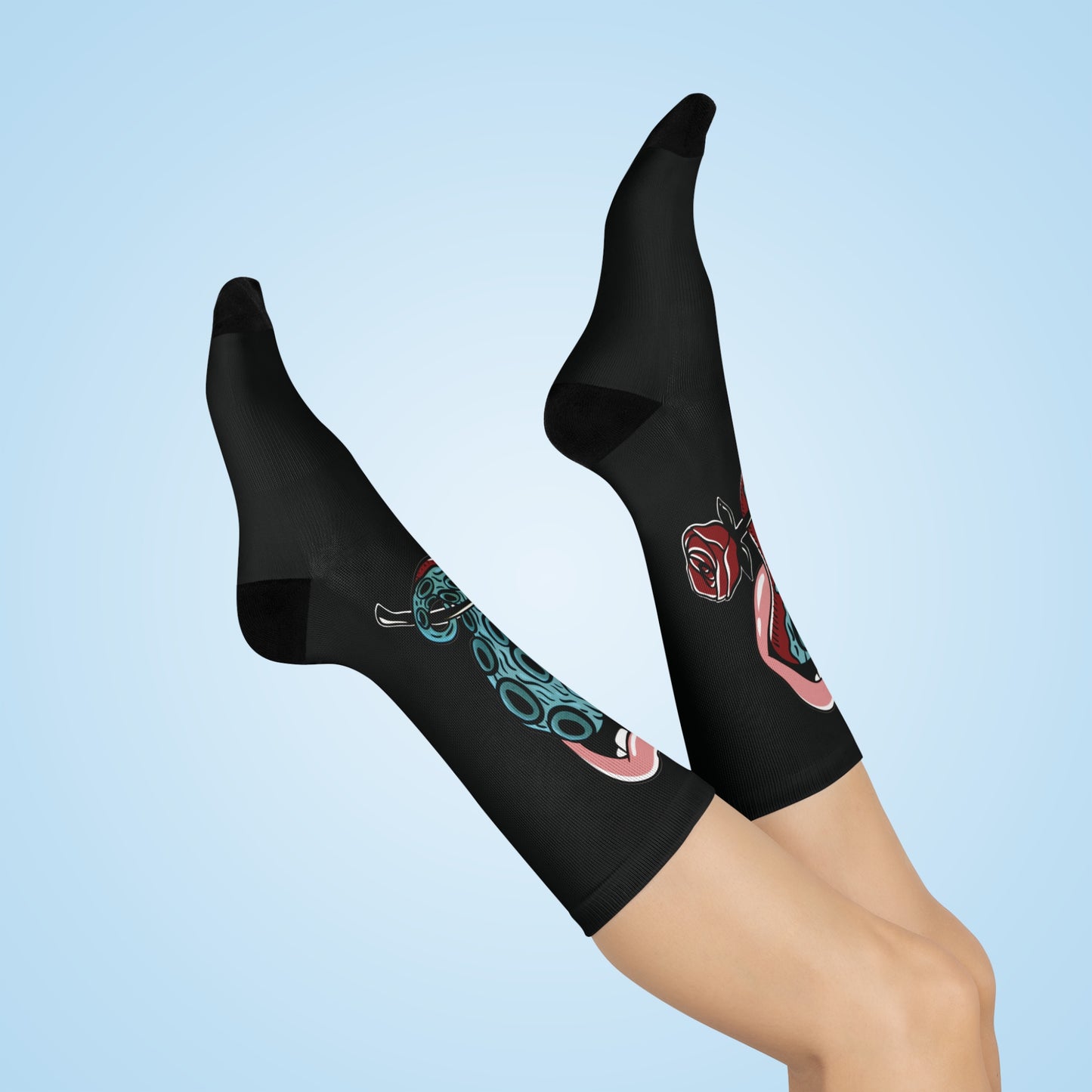 Monster love Crew Socks