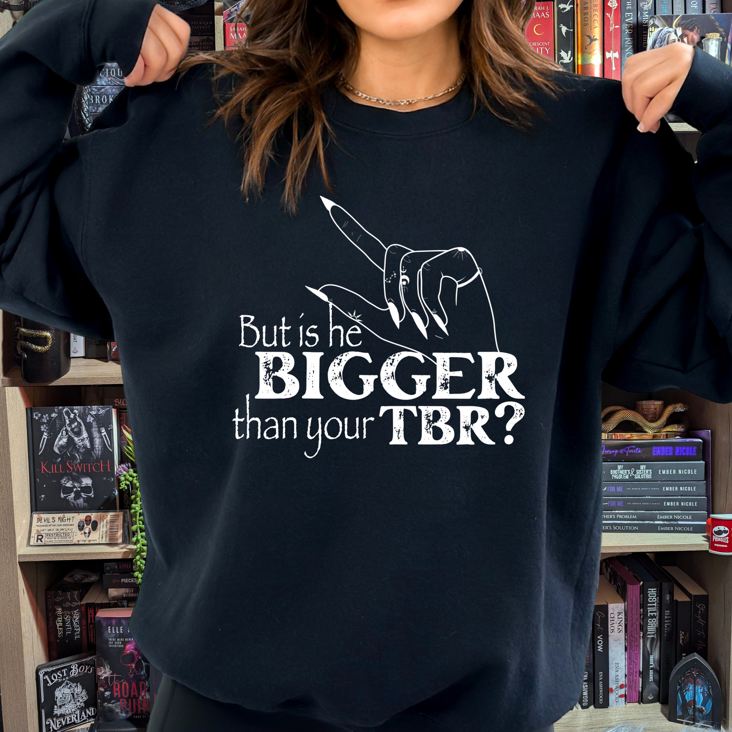 Is he Bigger? Sweatshirt