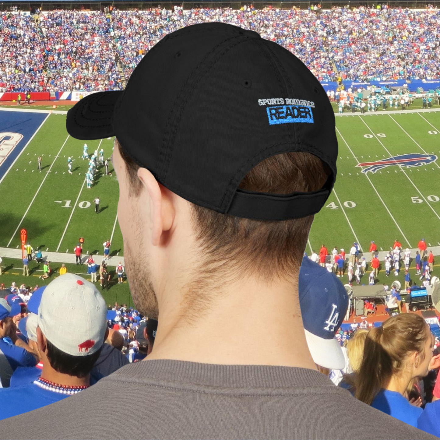 Sports romance embroidered hat