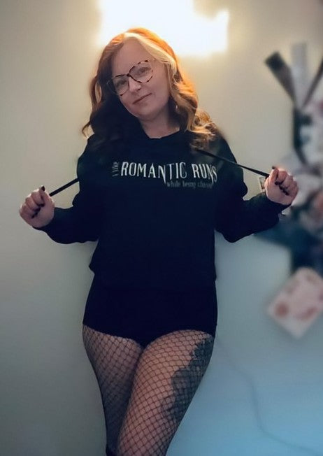 Cropped Romantic Runs hoodie
