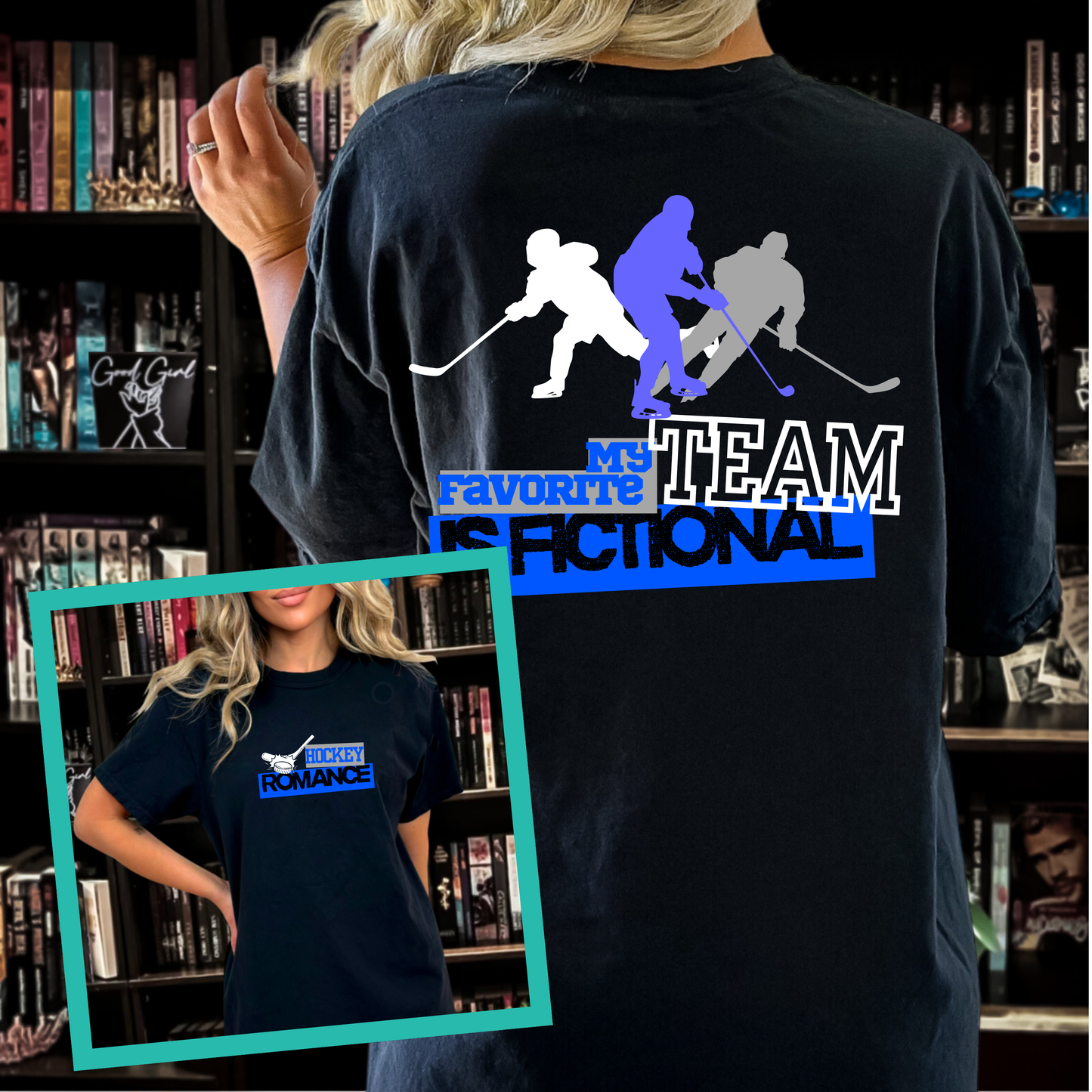 Hockey Romance tee