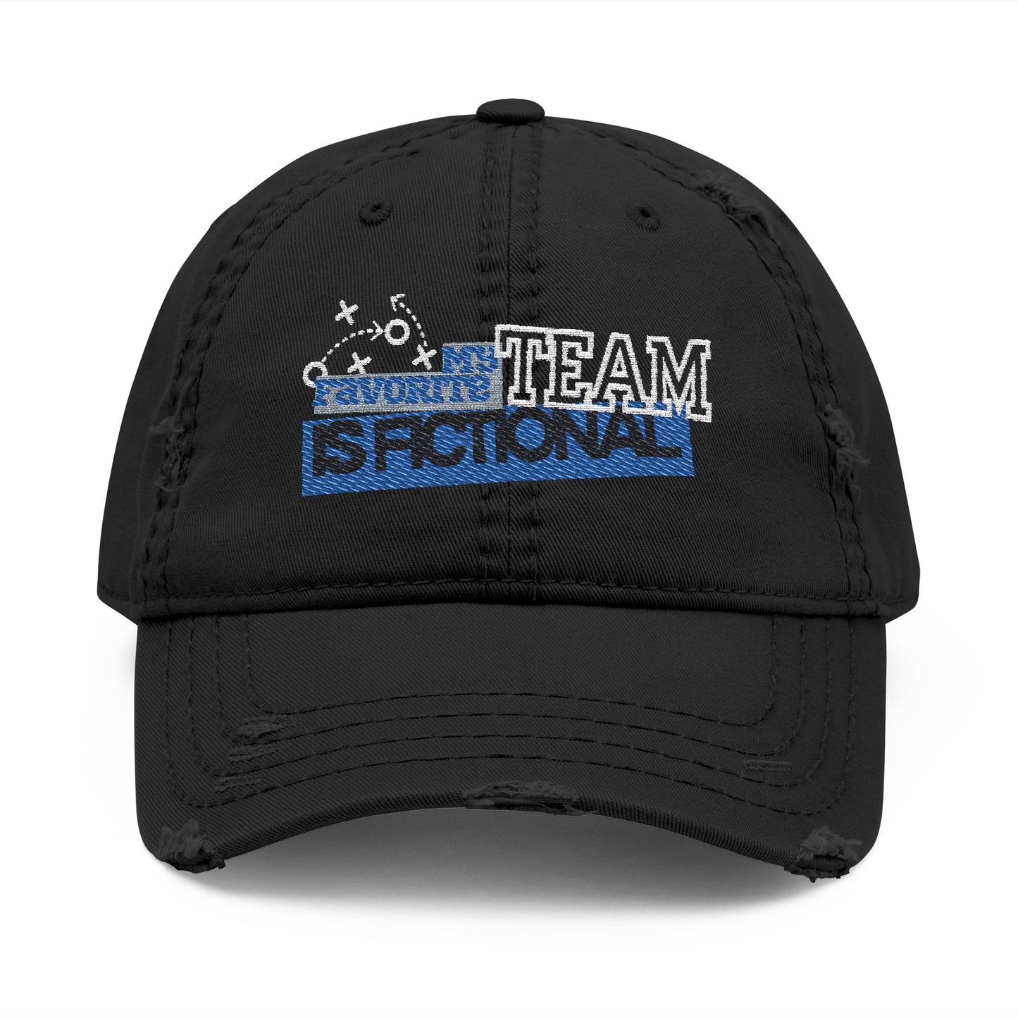 Sports romance embroidered hat