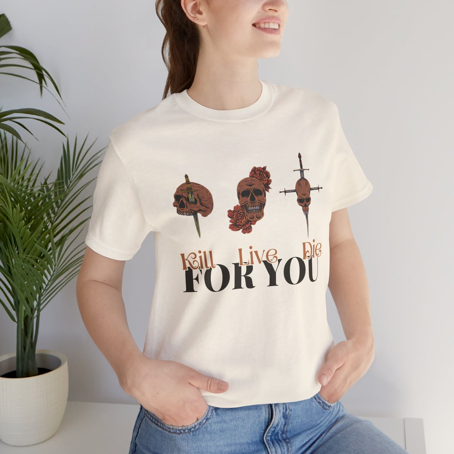 Eva Ashwood: Kill for you, live for you, die for you tee