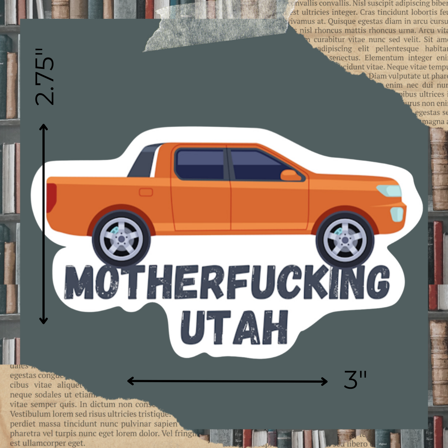 Ember Nicole: Utah Sticker