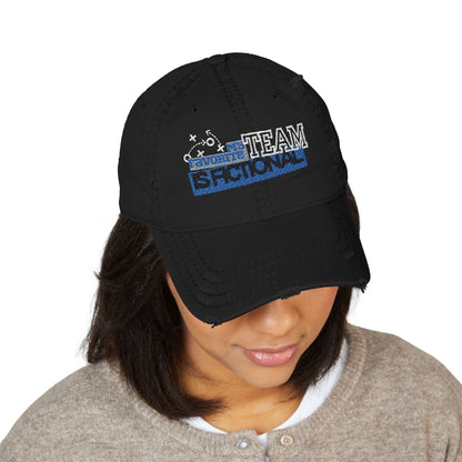 Sports romance embroidered hat