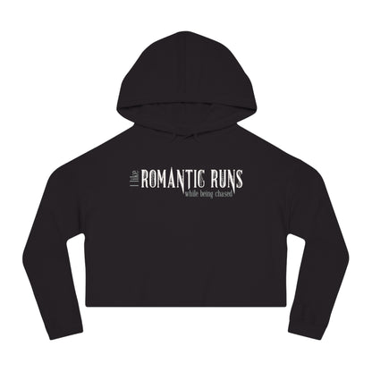Cropped Romantic Runs hoodie