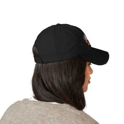 Rockstar romance distressed hat
