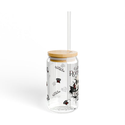 Coffee & Romance Glass Sipper