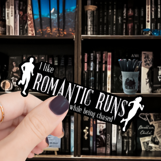 Romantic Runs sticker
