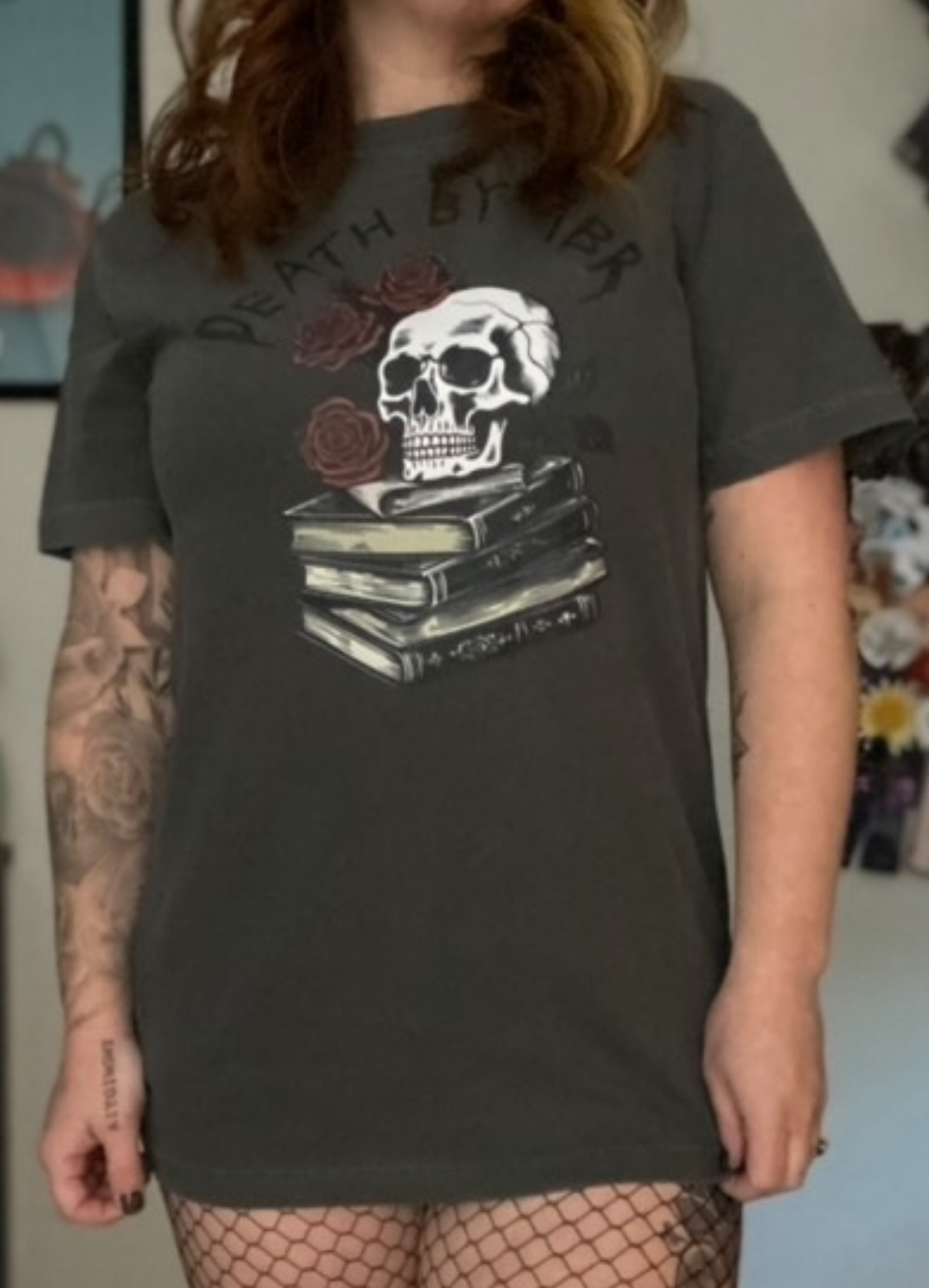 Death by TBR Boyfriend Tee