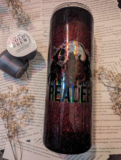 Dark Romance Reader Tumbler