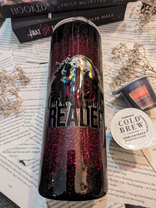 Dark Romance Reader Tumbler