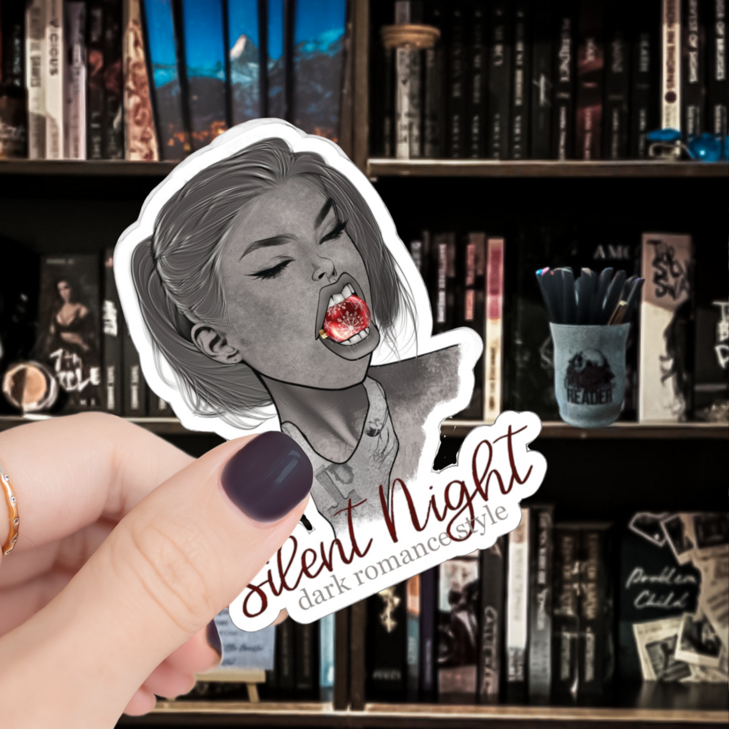 Silent night Sticker