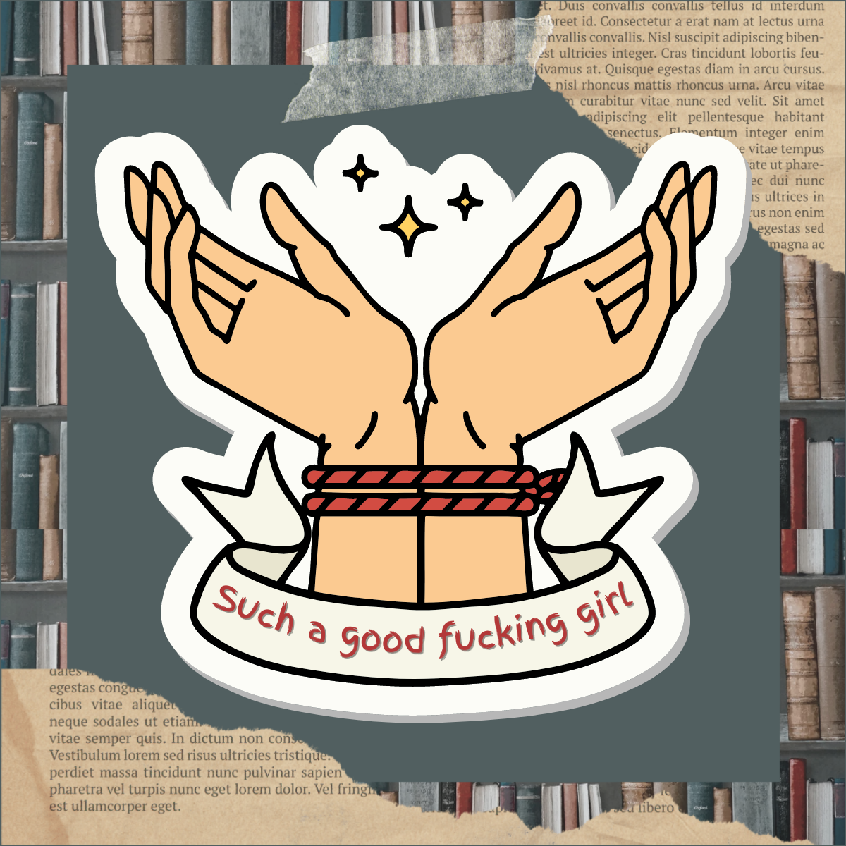 Good Girl Sticker
