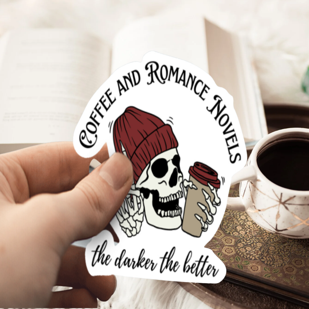 Coffee and Romance Sticker